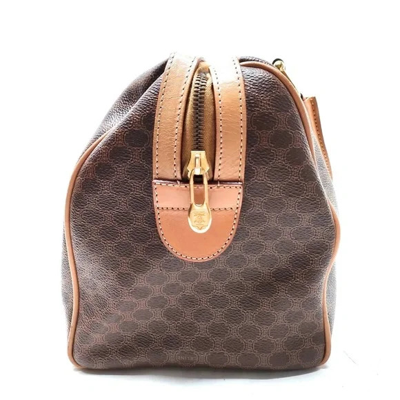 CELINE Hand Bag Brown PVC - Picture 2 of 8